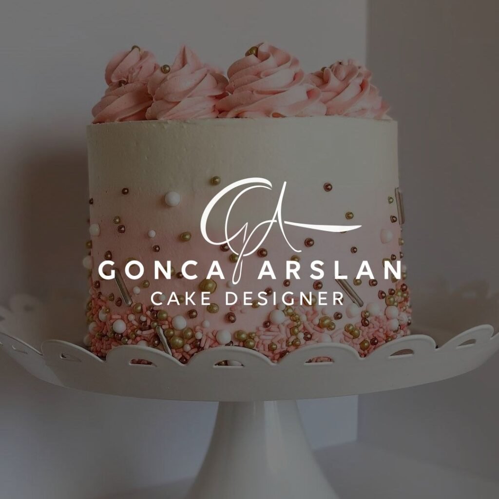 Butik Pasta kek tasarımı logosu