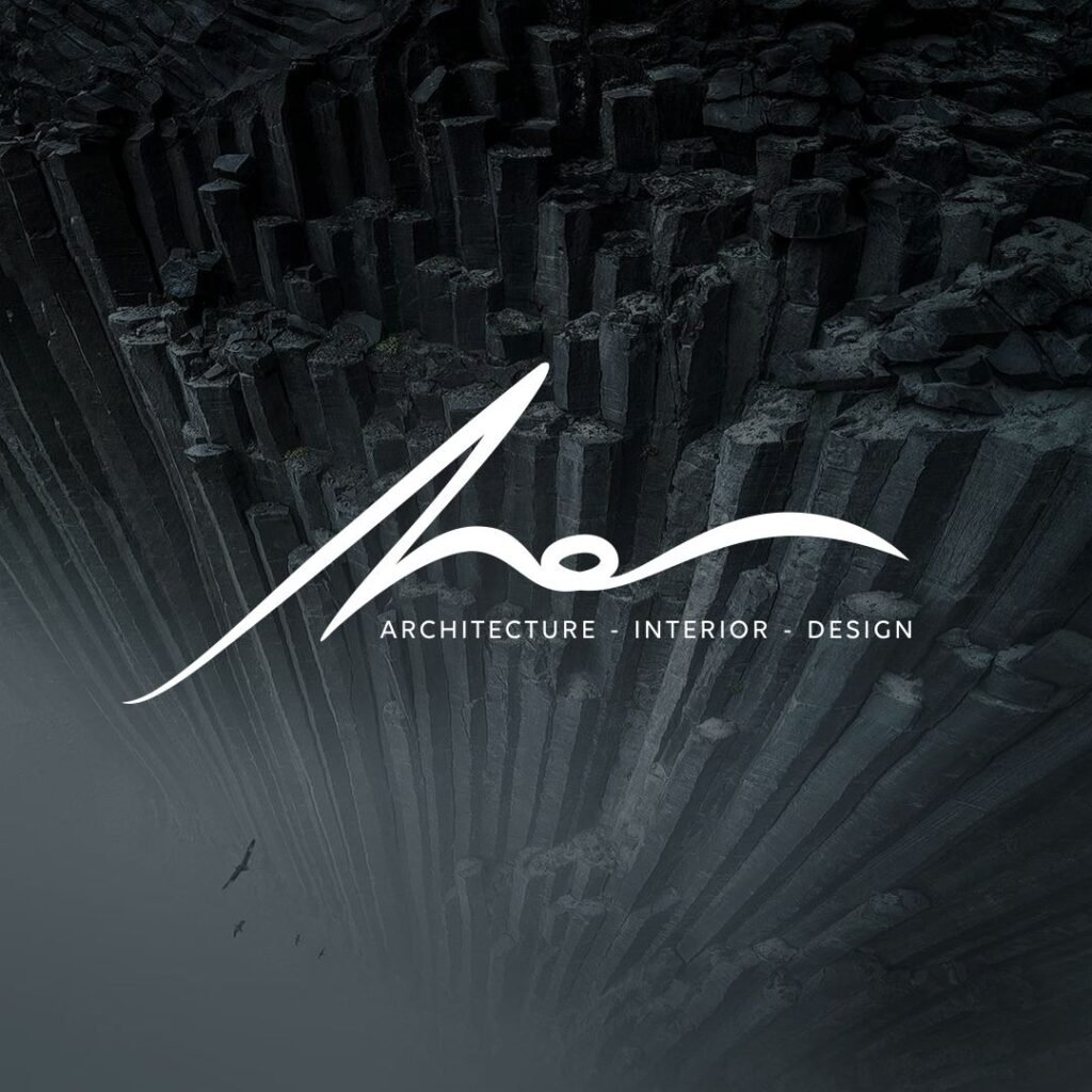 mimarlık minimal logo tasarımı