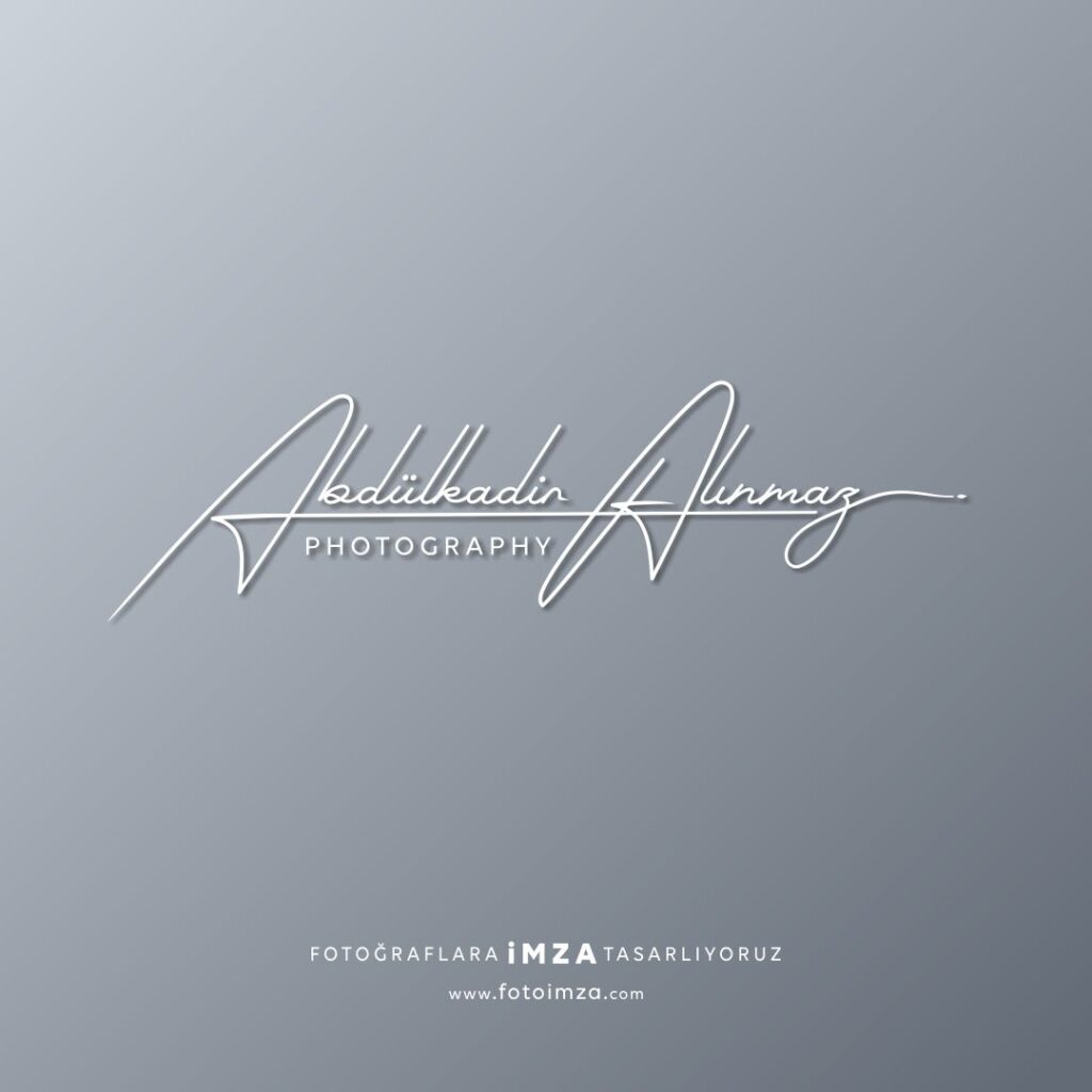 Abdülkadir imza logo