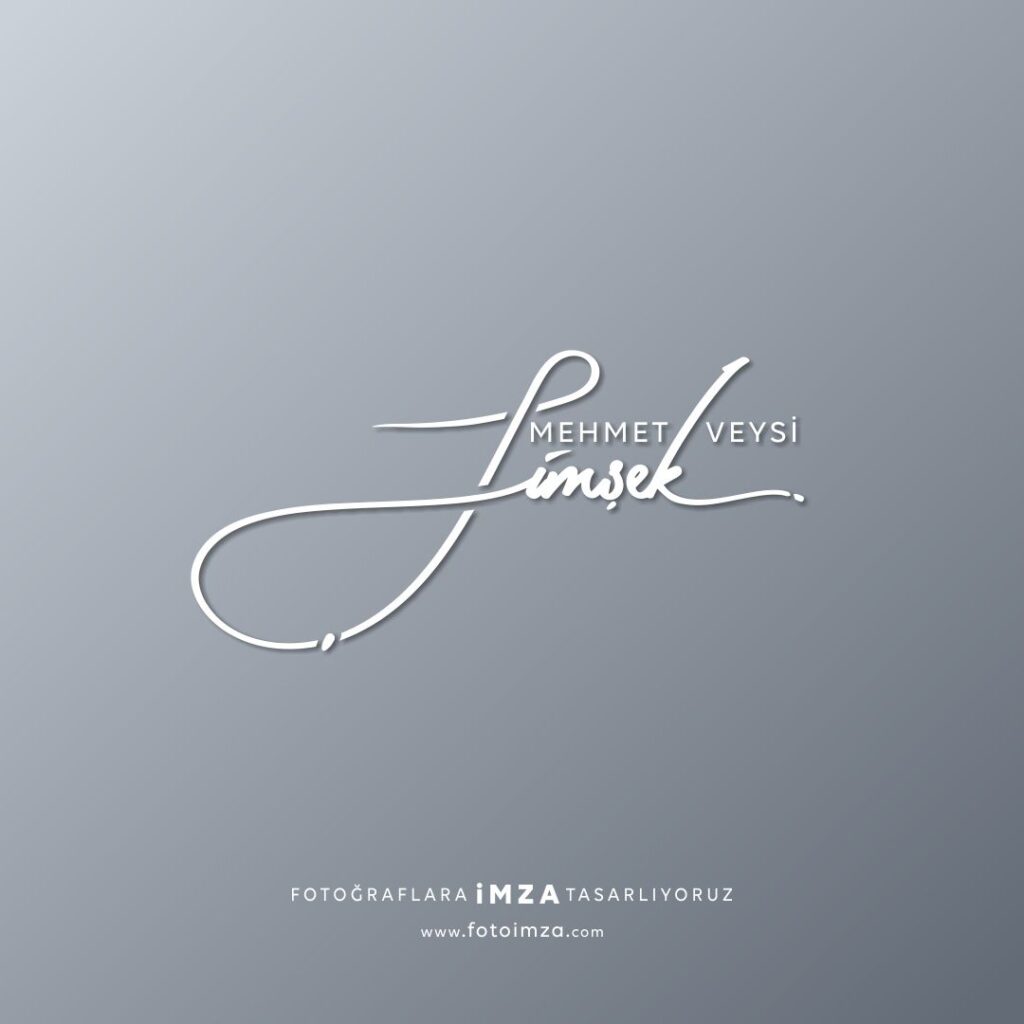Şimşek imza logo