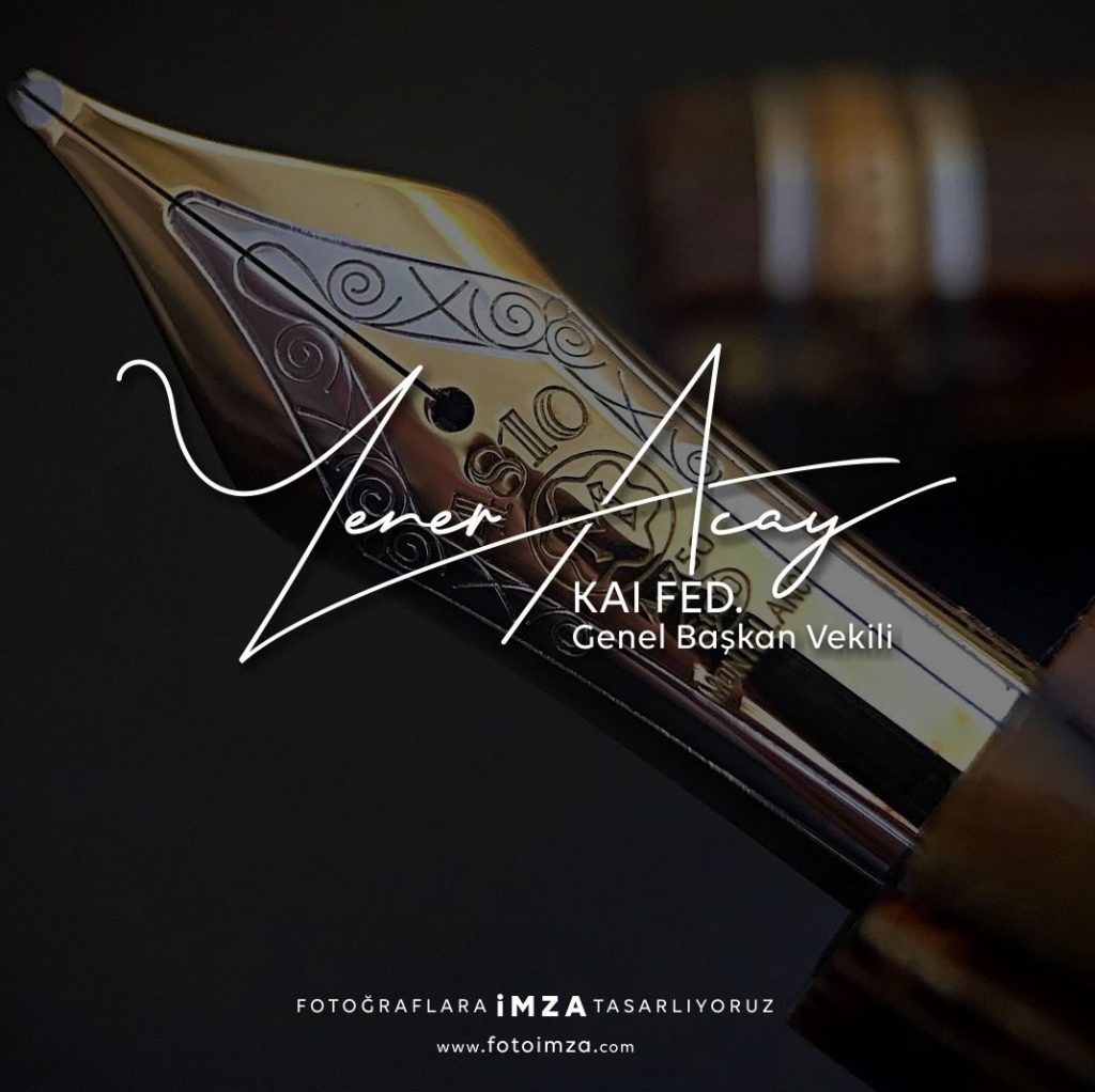 Yener imza örneği