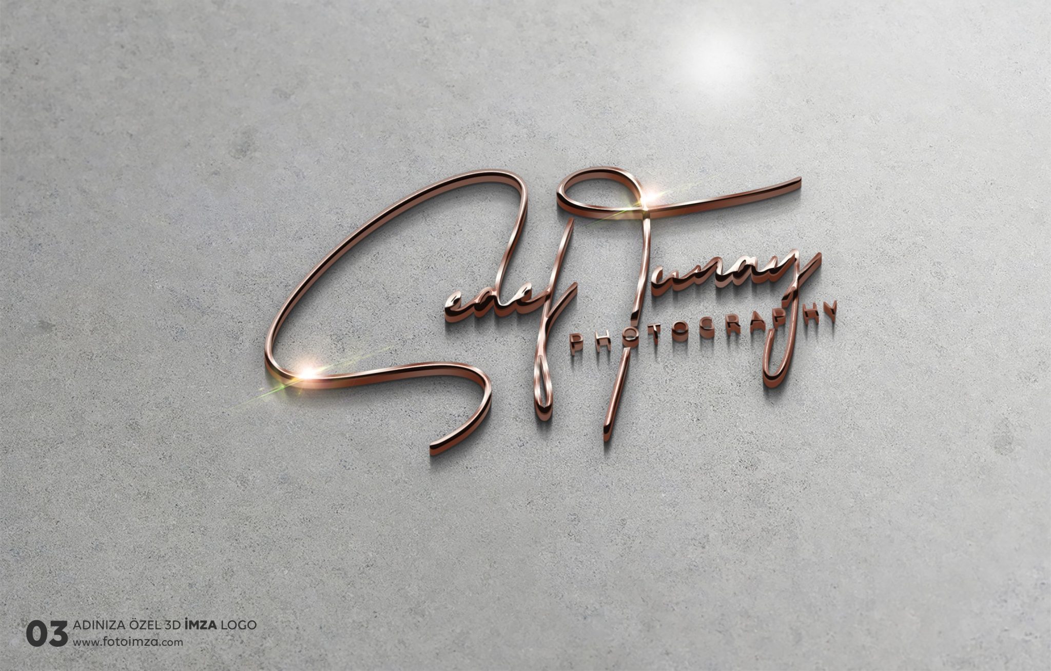 3d gold imza örnekleri