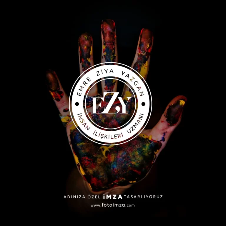 Emre Ziya isme özel logo tasarımı
