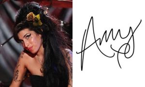 Amy Winehouse imzası