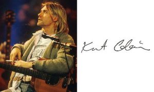 Kurt Cobain imza