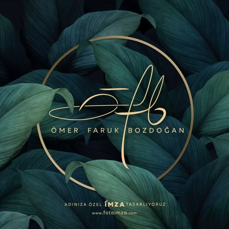 Ömer Faruk imza örneği