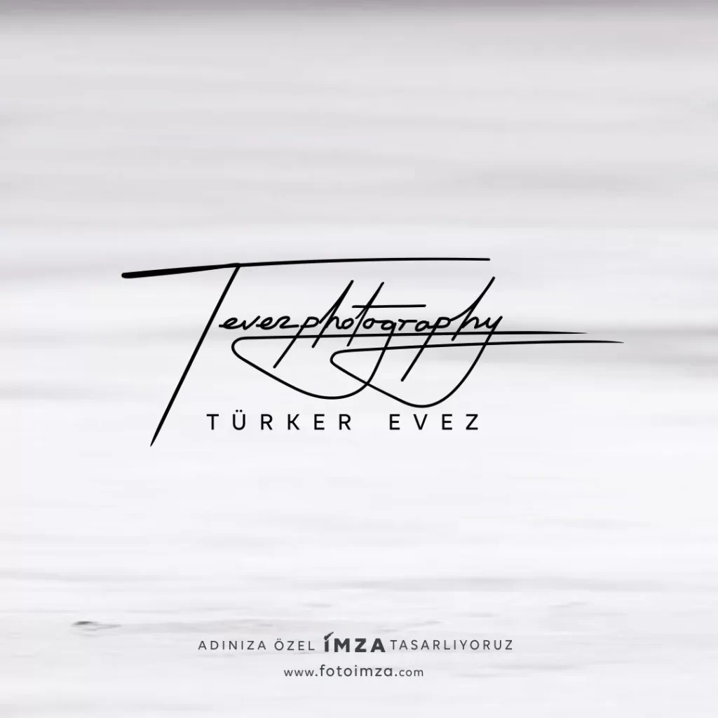 Fotoğrafçı imza imza örneği