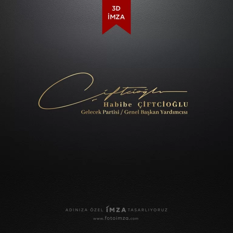 Parti başkan imza örnekleri