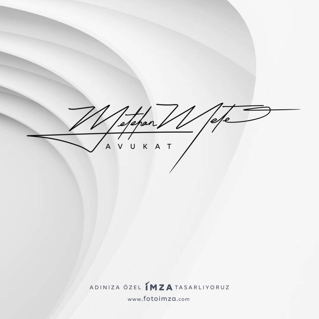 Metehan imza logo