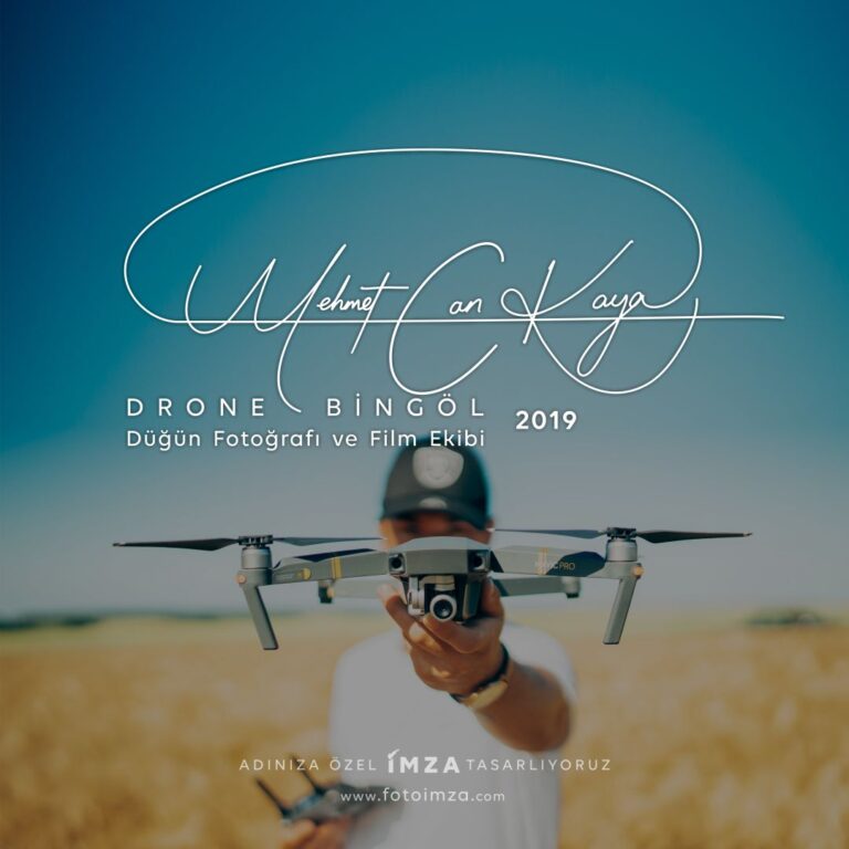 Drone Fotoğrafçılık Logo Tasarımı