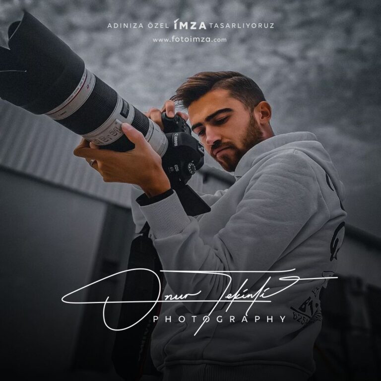 Onur fotoğrafçı logosu