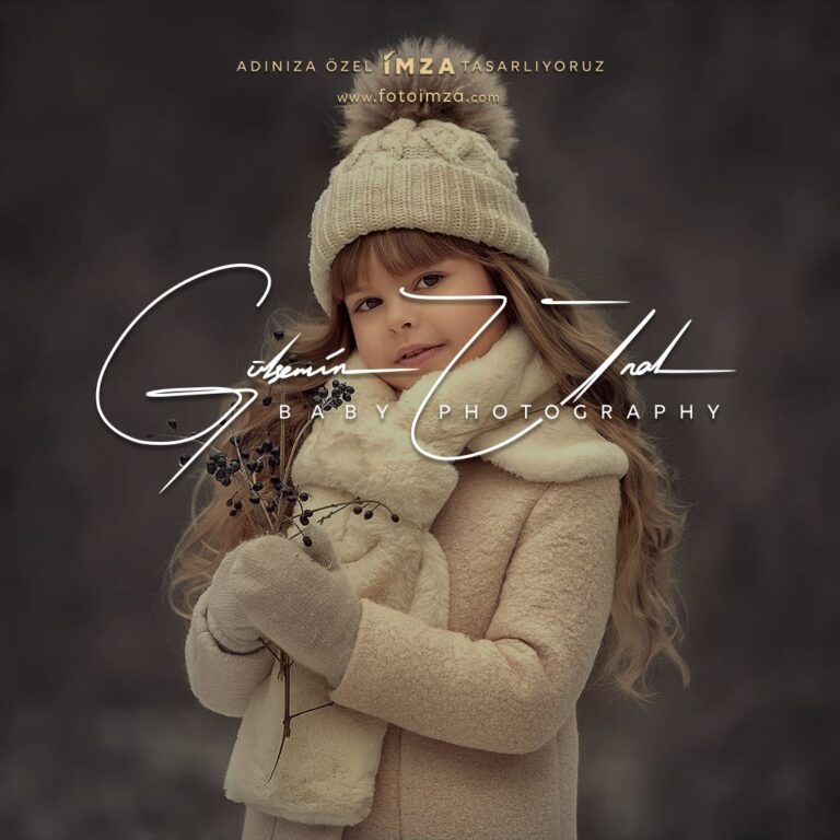 Bebek fotoğrafçılığı isim logo tasarımı