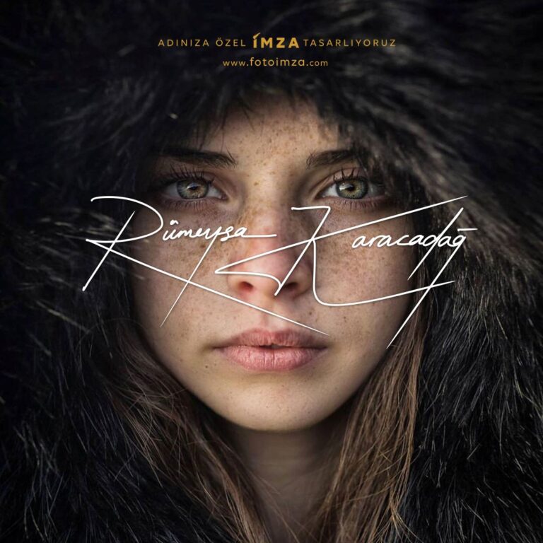 Kadın şık imza örneği