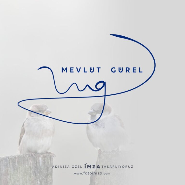 MG harfleriyle logo tasarımı