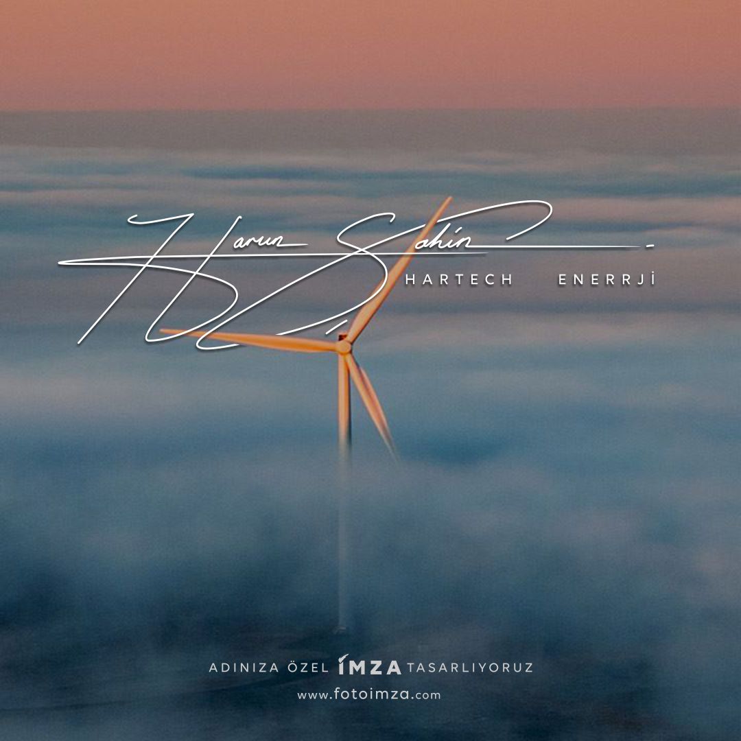 Enerji imza logo tasarımı