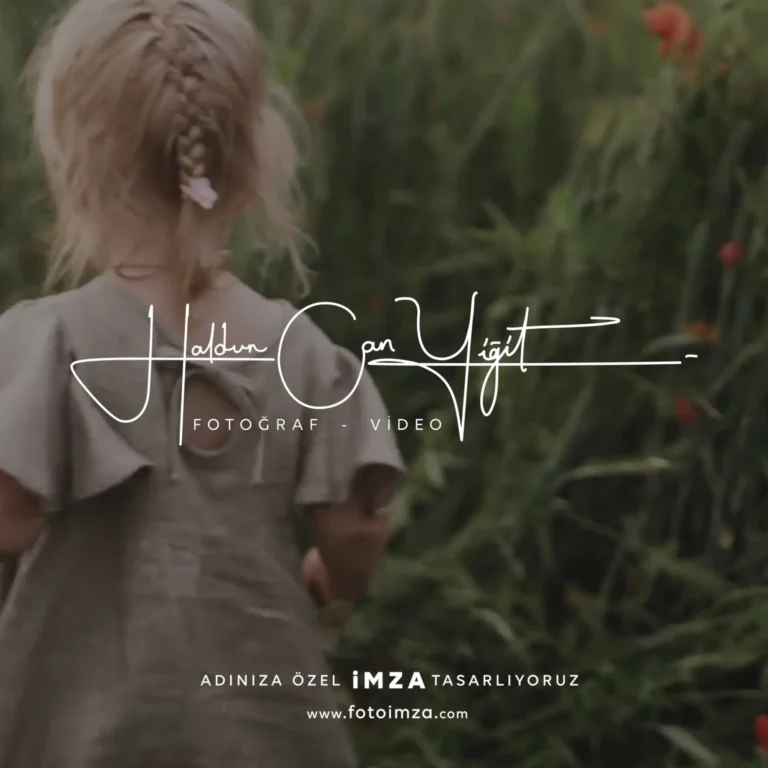 Video imza logo intro