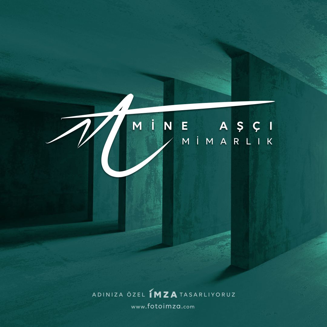Mimarlık imza logo örneği