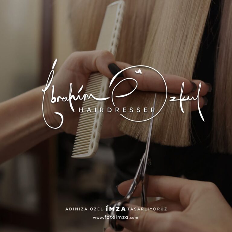 HAIRDRESSER isim logo tasarımı
