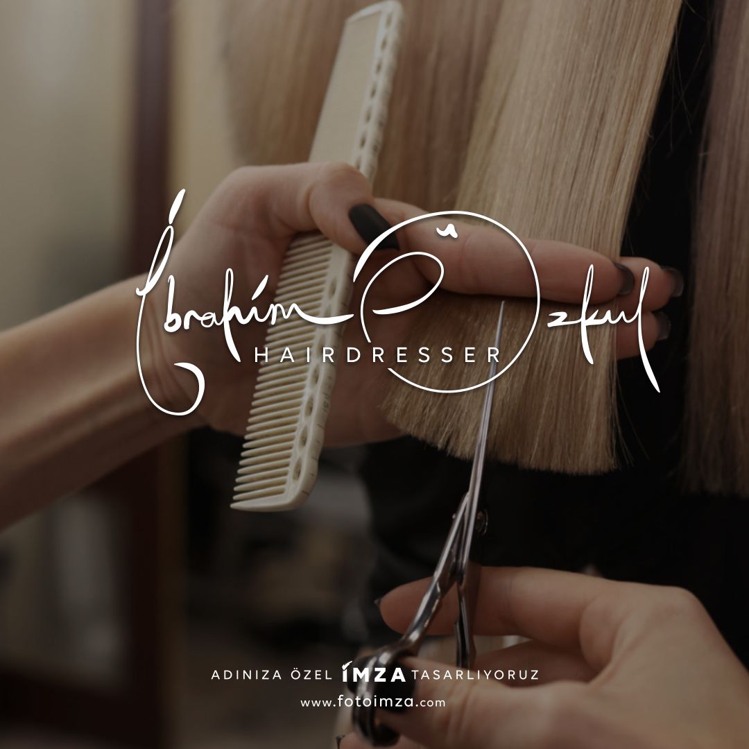 HAIRDRESSER isim logo tasarımı