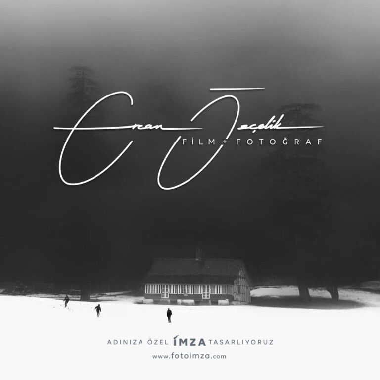 Fotoğrafçı Keskin Stilde Logo Tasarımı