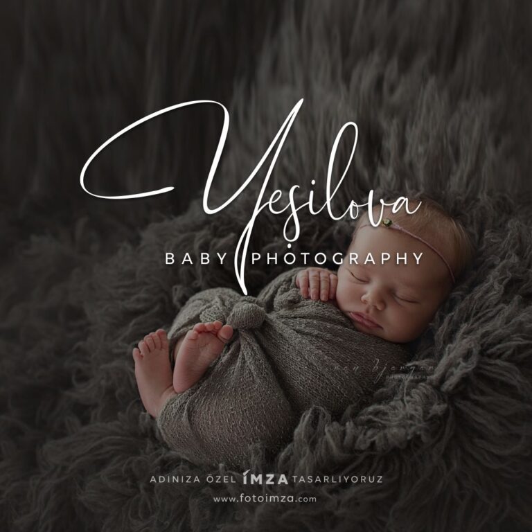 Bebek Fotoğrafçısı Logo Tasarımı