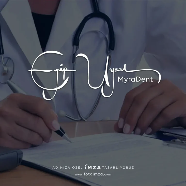 Dişçi Özel isim logo tasarımı